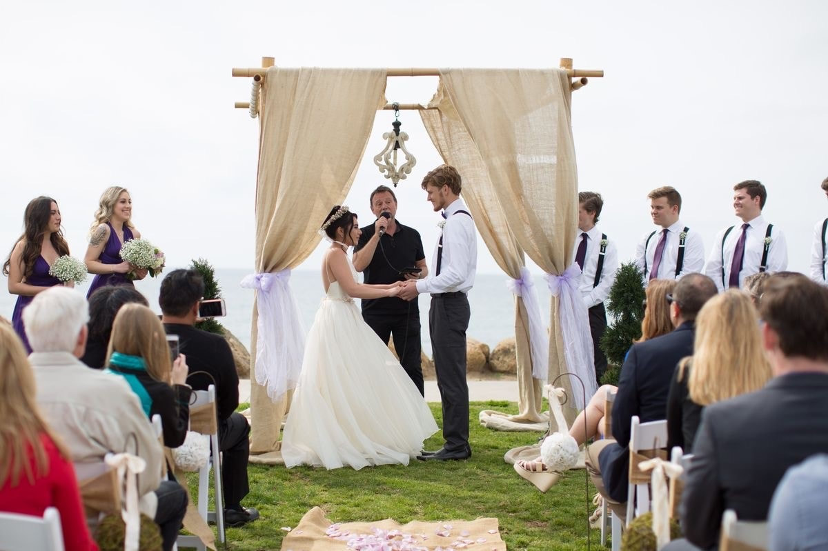 If you'd like a small wedding by the sea, Calumet Park in La Jolla offers great views and privacy.